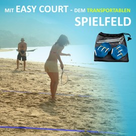 Speedminton Easy Court Corde da Badminton, Blu