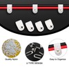 VooGenzek Pack of 100 5.2 mm (1/5 Inch) Nylon U-Type