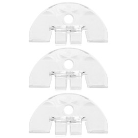Three Pack Cordless Honeycomb Shade Lift Handles Replacement Parts for Graber Bali Springs Blinds and DEZ Shades (Early Smaller Style)