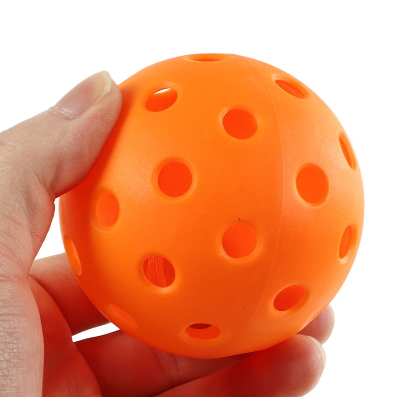12PCS 74mm 40 Holes Pickleballs PE Plastic High Elasticity Pickleball