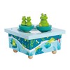 Trousselier 6295005 Spieluhr mit tanzenden Figuren für Kinder, Frösche, magnetisch,