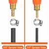 All Metal 44 Inches Replacement Sprayer Wand, 1/4" & 3/8"
