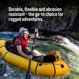 Sea to Summit Big River Dry Bag, Heavy-Duty Dry Storage, 65 Liter, Gold Brown