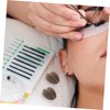 TOVINANNA 6pcs Replaceable Eyelids for Eyelash Practice Realistic Makeup Mannequin