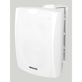 Rockville 2 Rockville WET-5W 70V 5.25" IPX55 White Commercial Indoor/Outdoor Wall Speakers