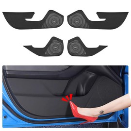 LUNQIN Car Door Anti Kick Pad for Subaru Crosstrek Accessories 2024 Protector Mat Dirty Collision Stickers Interior