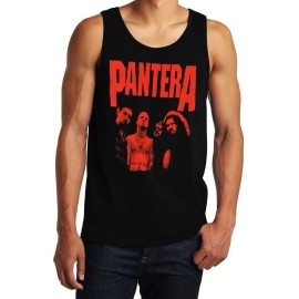 Shaka Wear Pantera Unscarred Heavy Metal Rock Band Black Tank Top - S, 100% Cotton