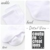 KOUMAKI Socks, 3 Pairs Set, Plain, 78.8% Cotton, Antibacterial, Odor