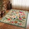 Rugcomf Area Rug 4x6 Rug Washable Boho Rugs Non Slip