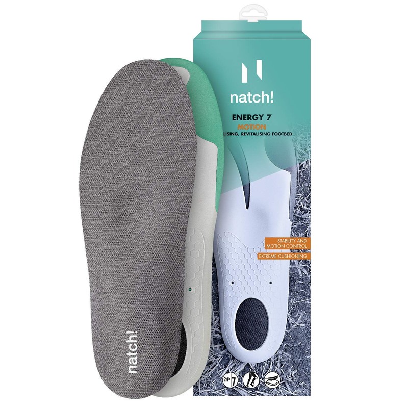 natch! ENERGY 7 - flexibles, anatomisch geformtes Allround-Fußbett für Freizeitsportler,