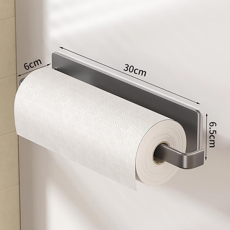 Sameyo Magnetic Kitchen Paper Holder Wide Wrap Holder with Stopper,