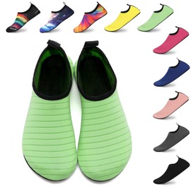 Zapatos de Agua de Mujer y Hombre, Zapatillas Acuatico para Niños, Secado Rápido Calzado para Agua, Ligeros, para Deportivos, Paseo Playa, Natación, Surf, Natación Buceo, Yoga