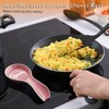 Ceramic Spoon Rest for Stove Top, DAYYET Large Spoon Holder,
