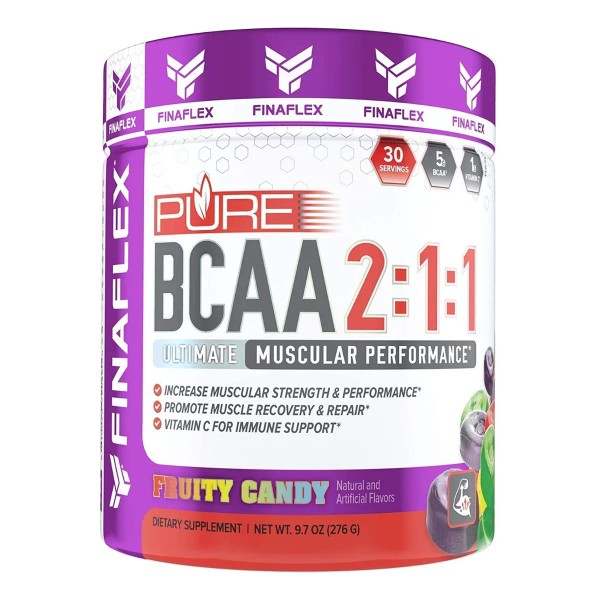 Aminoacidos Finaflex Pure Bcaa 2:1:1 Con Vitamina C // 30