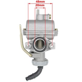 Unifizz PZ20 Carburetor with Air Fuel Filter for Kazuma Baja 50cc 70cc 90cc 110cc 125cc 110B NST SunL Chinese Quad 4 Stroke ATV 4 Wheeler Go Kart Dirt Bike for Honda CRF50F XL75 CRF80F XR50R