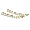 VINGTAINE H-542 Classical Pearl Hairpins, Set of 2, Hair Accessories,