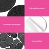 XIATIAN Sanding Disc, Pedicure Set, 61 Pieces Nail Sandpaper Discs