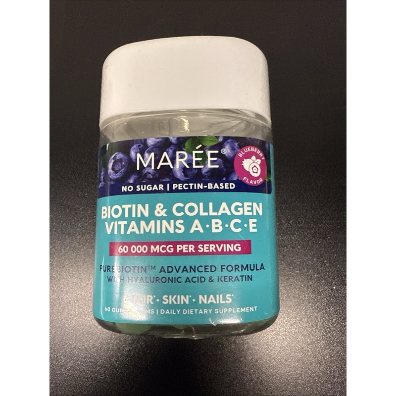 MAREE *MAREE Biotin &Collagen Vitamins A-B-C Gummies.All In 1 Product.Vitami