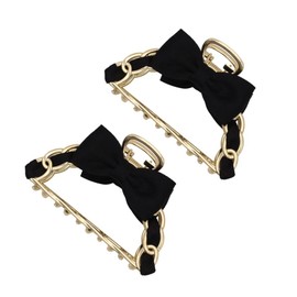 FOMIYES 2pcs Bowknot Metal Hair Clips for Women Elegant Non- Accessories for Stylish Updos and Casual Hairstyles for Formal Events and Daily Wear