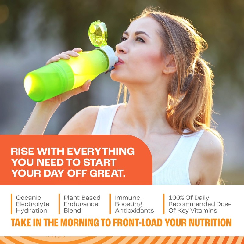 Zahler Mantra Rise, The Energy and Focus Supplement, Citrus Coconut