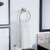 Design House 558460 San Martin Transitional Towel Ring for Bathroom