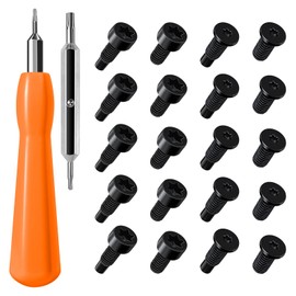 Ring Doorbell Screwdriver Screws Replacement - Spare Screws for Ring Doorbell Screws 2nd Generation, Double-Ended T6 T15 Security Screws Ring Doorbell Charger (Orange)