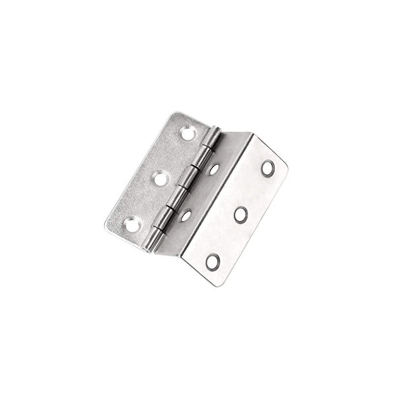 10 Pack 2" Chest Hinges - Nickel, Swing Clear, Expandable