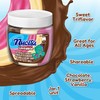 Nucita Trisabor Spreadable, Creamy Candy Chocolate, Vanilla and Strawberry 12.35