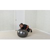 Black Mountain Products Professional Grade Exercise Stability Yoga Ball, Foot