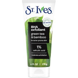 St. Ives Exfoliante Facial, Té Verde y Bambú, 170g
