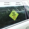 6 Pack Baby on Board Sign for Car,Lion Giraffe Baby