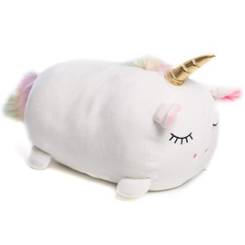 Koodle® Cuddle Cushion, Travel Pillow, Bedroom, for Children (Una Unicorn)