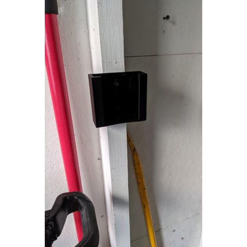 ODO LUCK Black Wall or Stud Hanger for Dewalt 60V
