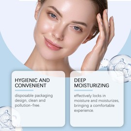 Hyaluronic Acid Facial Serum, 5 x 1.2 ml Vials, Single-Use Moisturising Serum