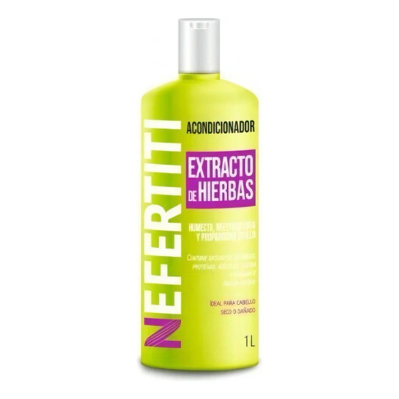 Acondicionador Hierbas Cabello Seco Dañado Nefertiti