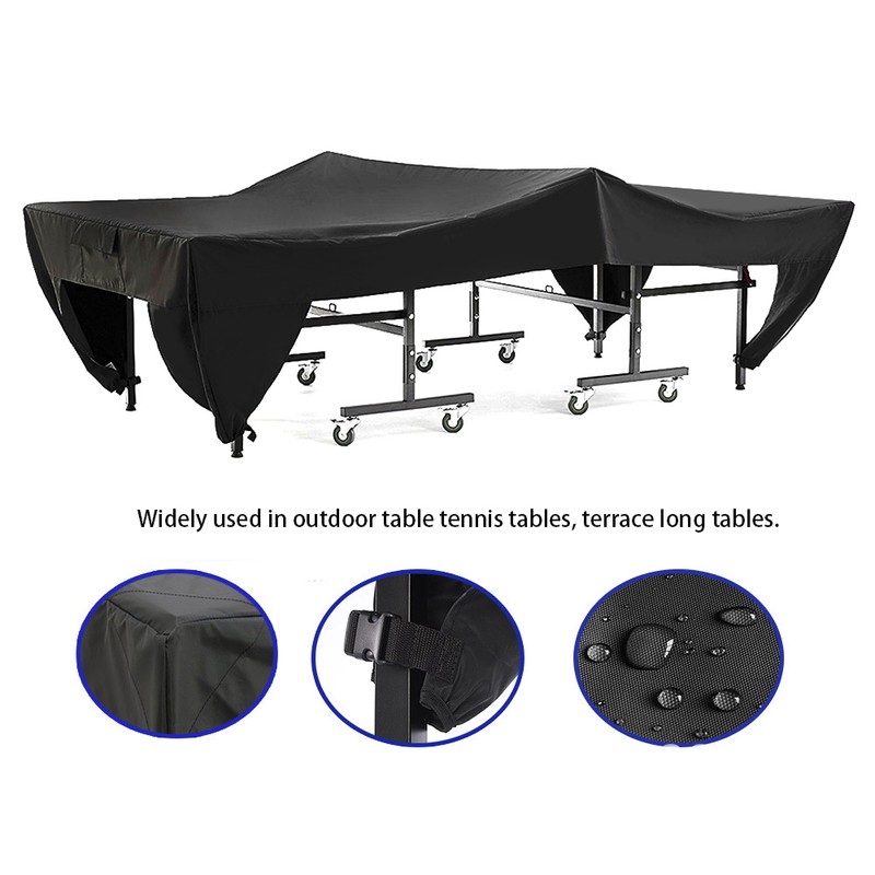 Outdoor Courtyard Patio Waterproof Dust Proof Table Tennis Table Cover