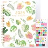 KINGTLE Monthly Weekly Planner 2025, Calendar Planner Notebook with Monthly