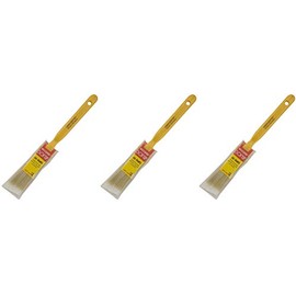 Wooster Brush Q3208-1 Softip Angle Sash Paintbrush, 1-Inch - 3 Pack