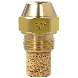 JRSHOME Upgraded Oil Burner Nozzle, 75-80A Hollow, Oil Nozzle, for oil boilers and oil furnaces, fine filter A HOLLOW Spray - Plumbing Pack Single Nozzle