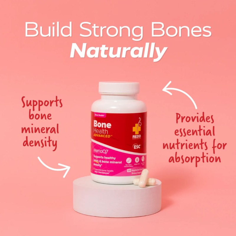 Redd Remedies, Bone Health Advanced, Vitamin D3 and Calcium for