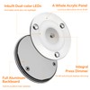 CamperXlite 4" RV Boat LED Dome Light 12V Acrylic Interior