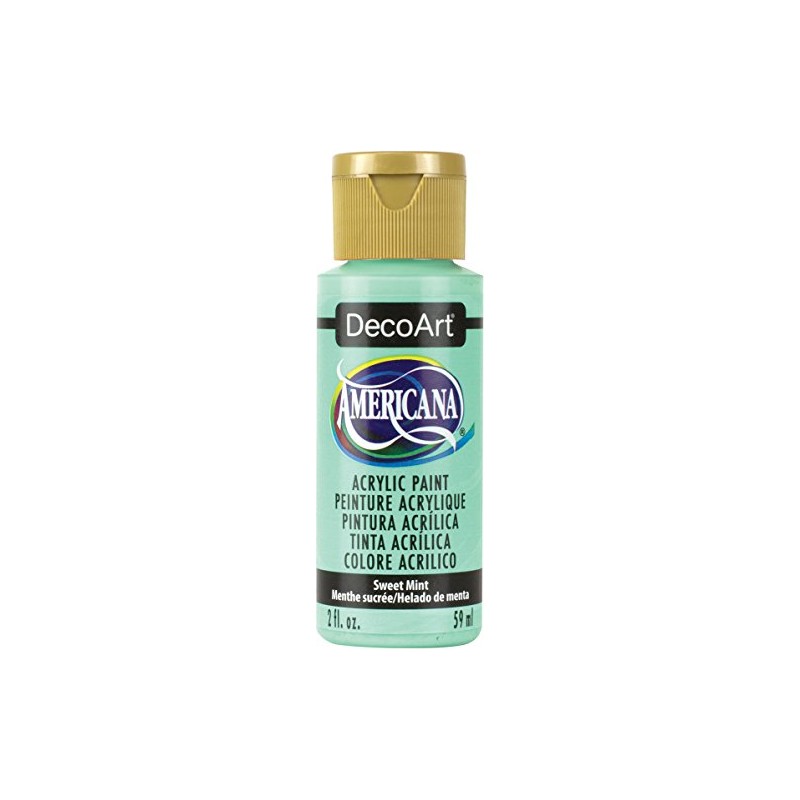 DecoArt Americana Acrylic Paint, 2-Ounce, Sweet Mint