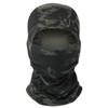 SANYETS Tactical Suit,Military Pants and Jacket,Cap Gloves Balaclava Set,Black Camouflage