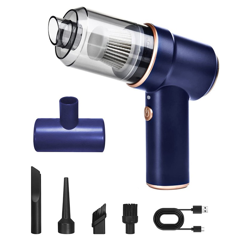 3-in-1 Mini Strong Suction Vacuum Cleaner for Car 4000Pa Powerful