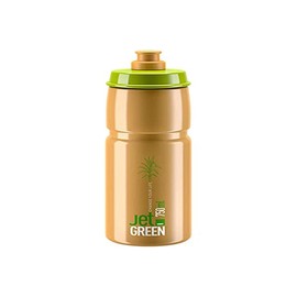 Elite Unisex - Adult Jet Water Bottle, Green/Brown, 750 ml