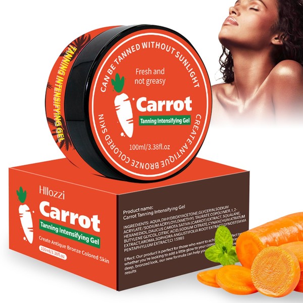 Tanning cream, intensive tanning gel, tanning accelerator, tanning accelerator, tanning