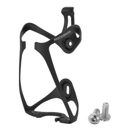 ROCKBROS Bicycle Bottle Holder, Water Bottle Holder, Made of Aluminium, Lightweight for E-Bike, MTB, Road Bike, Black