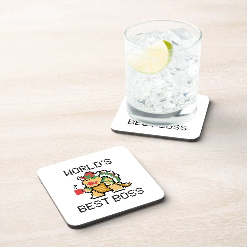Cork Coaster - World's Best Boss Video Games Mascot Parody
