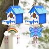 UICCVOKK Pack of 2 Bird House for Painting for Children,