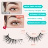 Natural Lashes Wispy Eyelashes Natural Look Short Lashes Pack 12mm